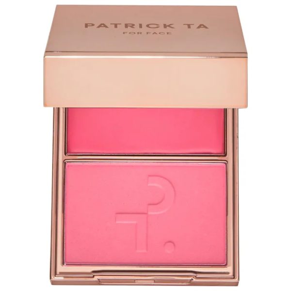 Patrick Ta Major Headlines Double-Take Crème & Powder Blush Duo She’s That Girl